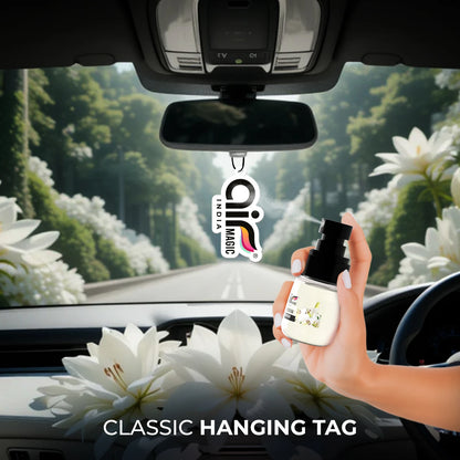 Lily Gardenia – Soft & Delicate | Floral Car Perfume