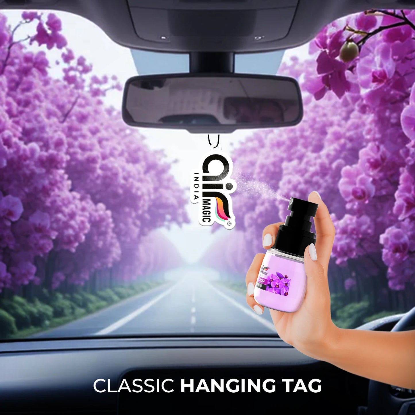 Orchid Flora – Elegant & Gentle | Floral Car Perfume