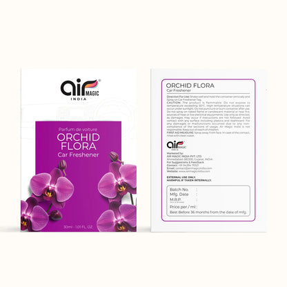 Orchid Flora – Elegant & Gentle | Floral Car Perfume