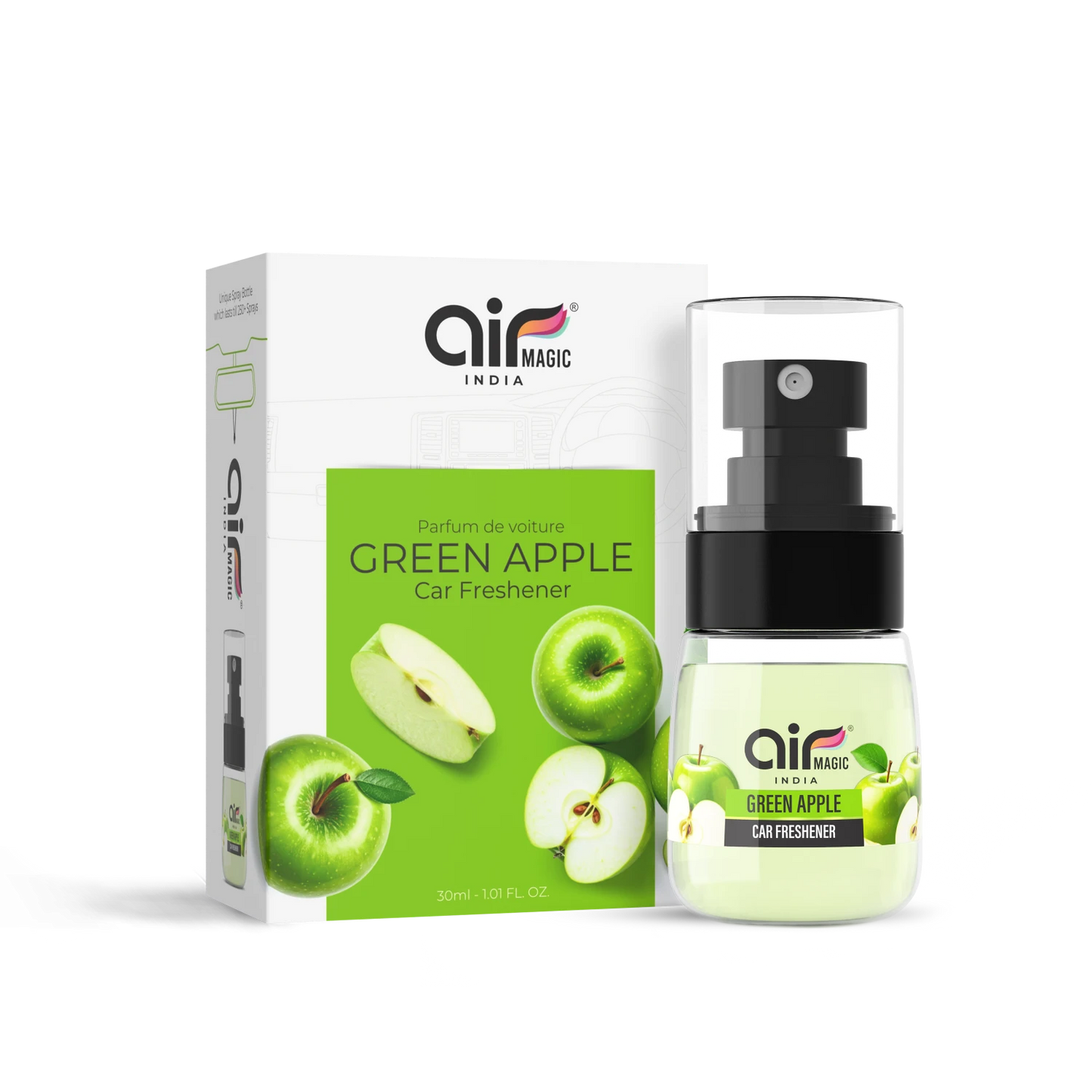 Green Apple – Crisp & Fresh | Fruity Car Perfume