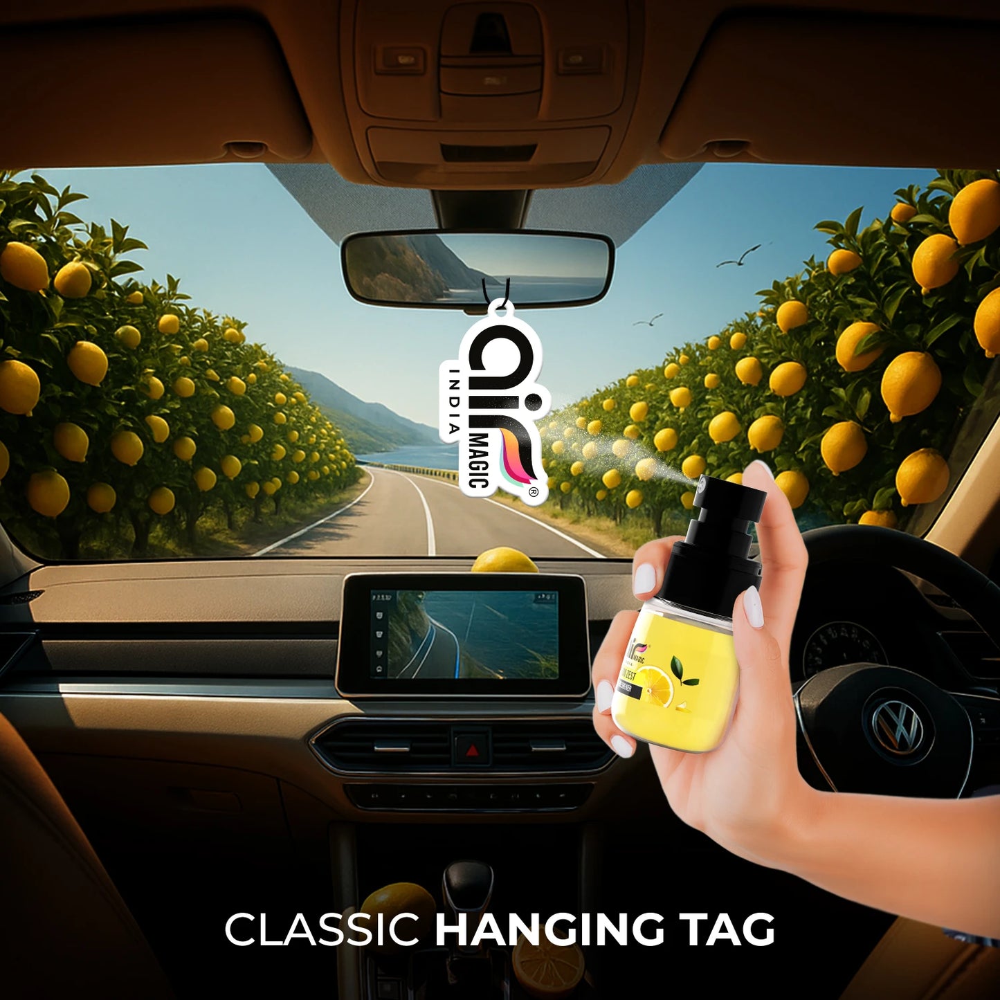 Lemon Zest – Zesty & Lively | Fruity Car Perfume