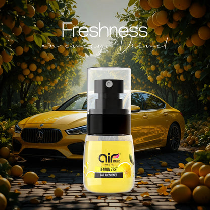 Lemon Zest – Zesty & Lively | Fruity Car Perfume