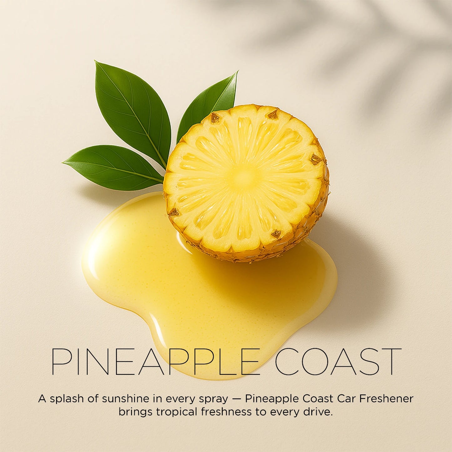 Pineapple Crust – Tropical & Vibrant | Fruity Car Perfume