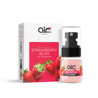 Strawberry Bliss – Sweet & Juicy | Fruity Car Perfume