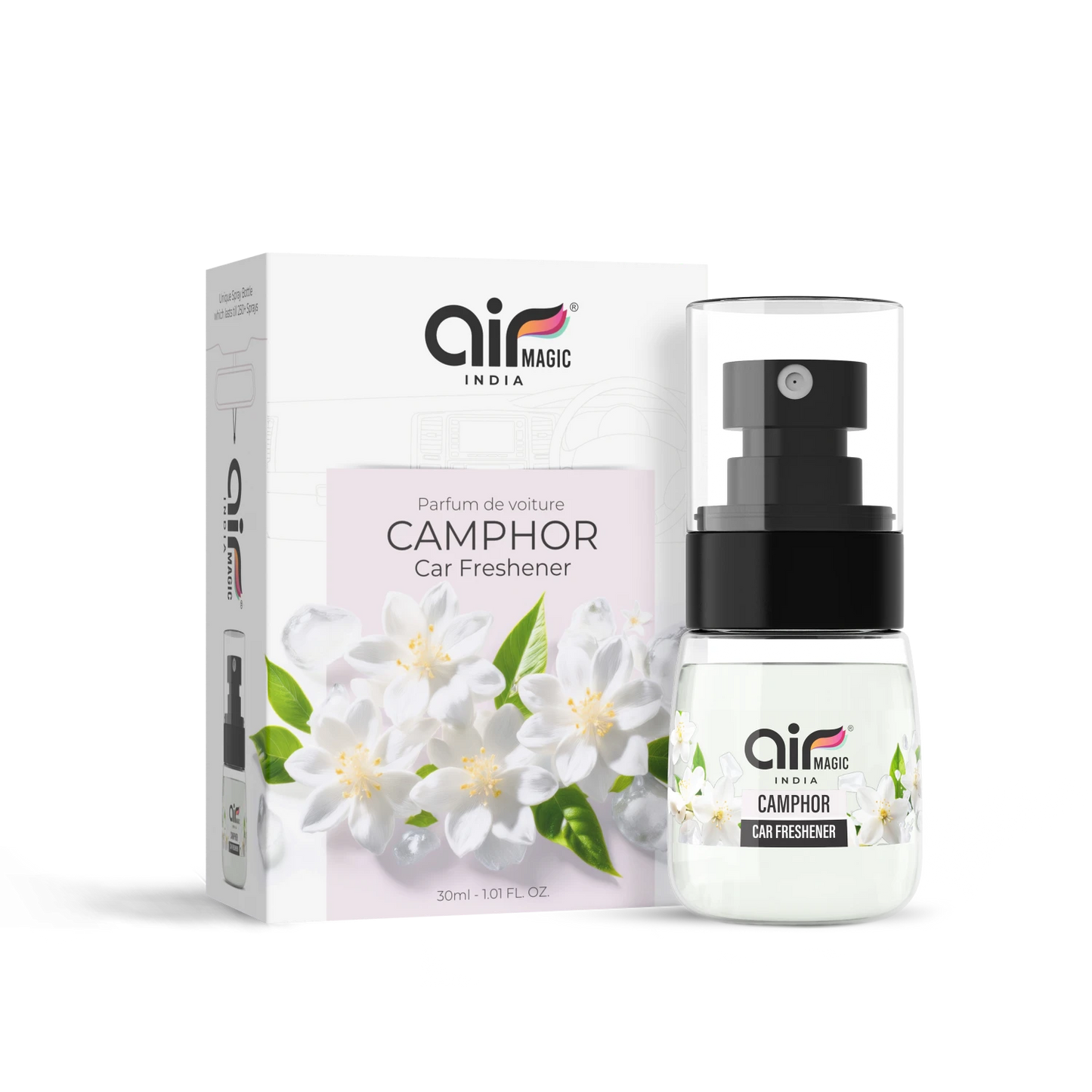 Camphor – Herbal & Revitalizing | Organic Car Perfume