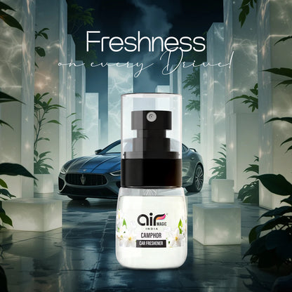 Camphor – Herbal & Revitalizing | Organic Car Perfume