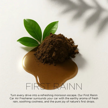 First Rainn – Earthy & Refreshing | Organic Car Perfume
