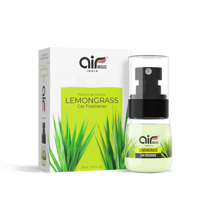 Lemongrass – Fresh & Uplifting | Organic Car Perfume