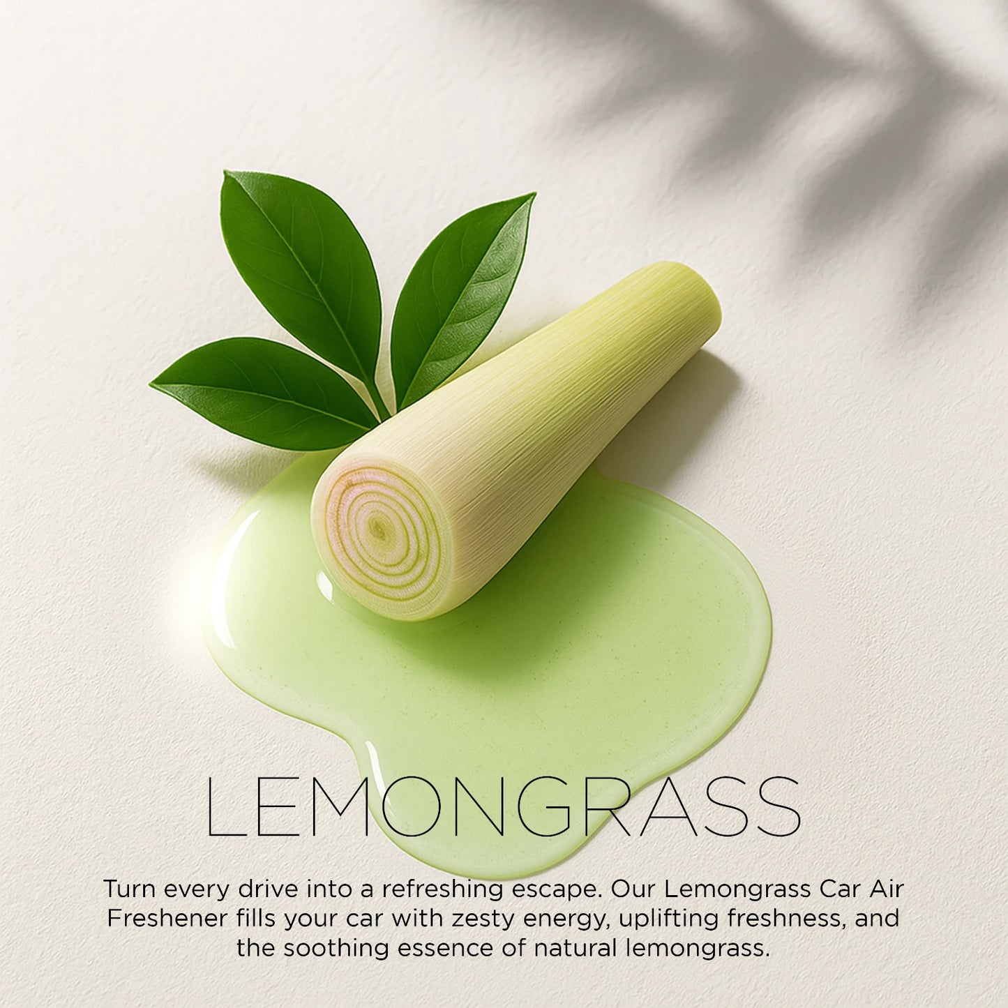 Lemongrass – Fresh & Uplifting | Organic Car Perfume