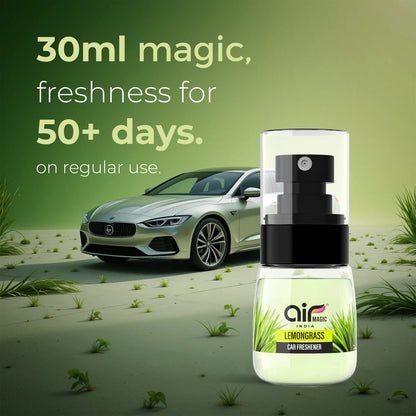 Lemongrass – Fresh & Uplifting | Organic Car Perfume