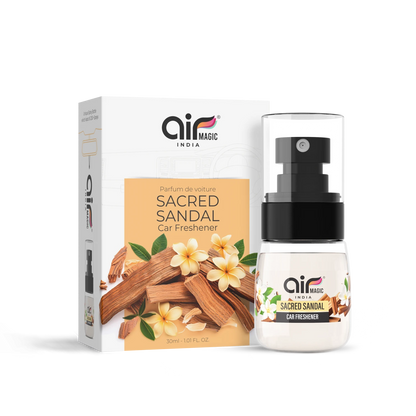 Sacred Sandal – Woody & Tranquil | Organic Car Perfume