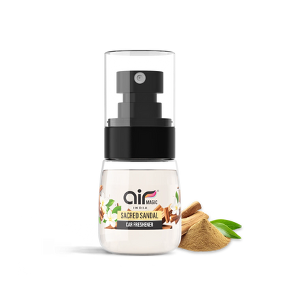 Sacred Sandal – Woody & Tranquil | Organic Car Perfume