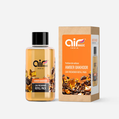 Amber Bakhoor - 60ML Car Perfume Refill