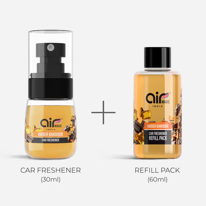 Amber Bakhoor - 60ML Car Perfume Refill
