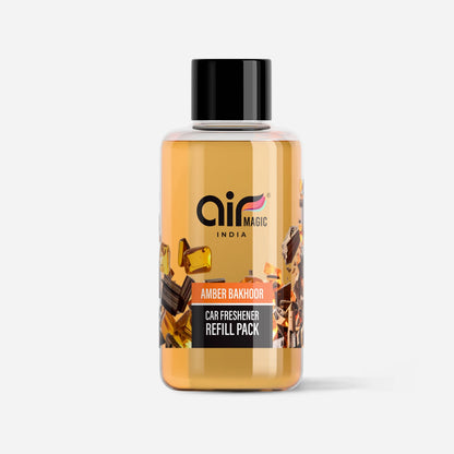 Amber Bakhoor - 60ML Car Perfume Refill