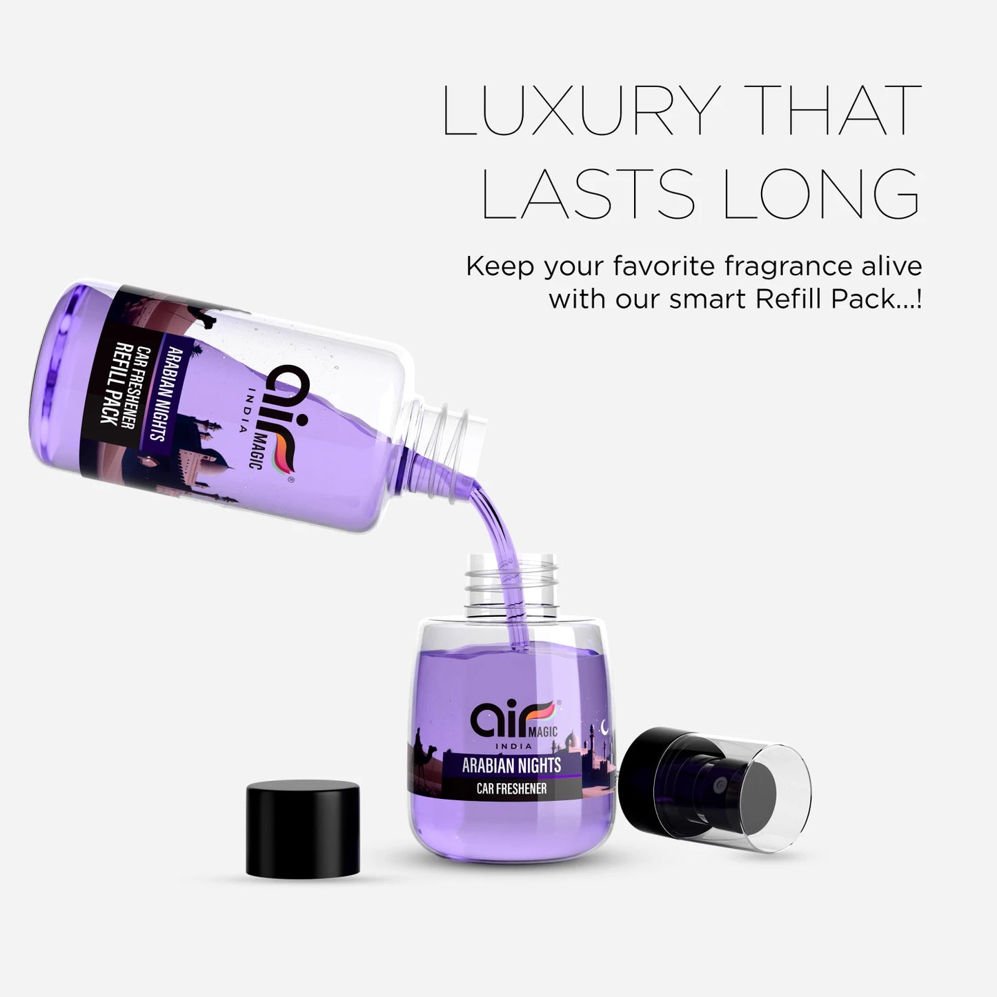 Arabian Nights - 60ML Car Perfume Refill