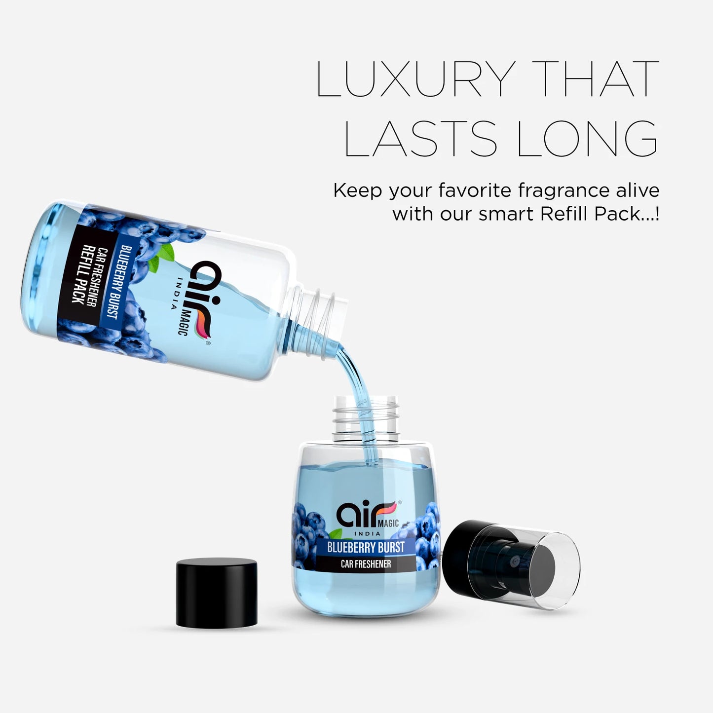 Blueberry Burst - 60ML Car Perfume Refill