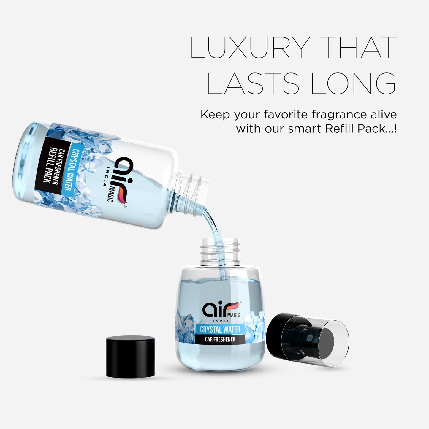 Crystal Water – Cool & Clean | Aquatic Car Perfume