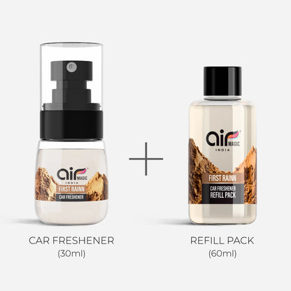 First Rainn – Earthy & Refreshing | Organic Car Perfume