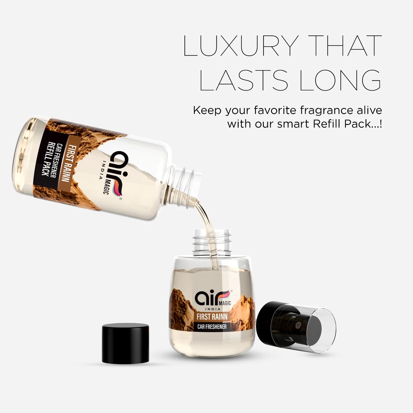 First Rainn – Earthy & Refreshing | Organic Car Perfume