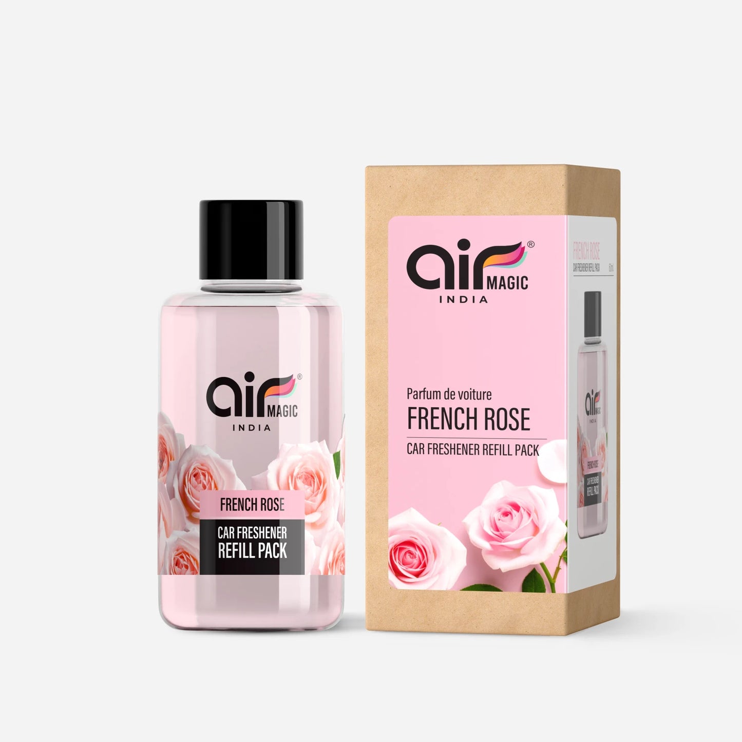 French Rose - 60ML Car Perfume Refill