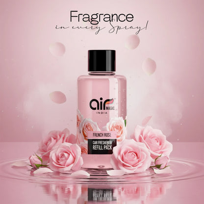 French Rose - 60ML Car Perfume Refill