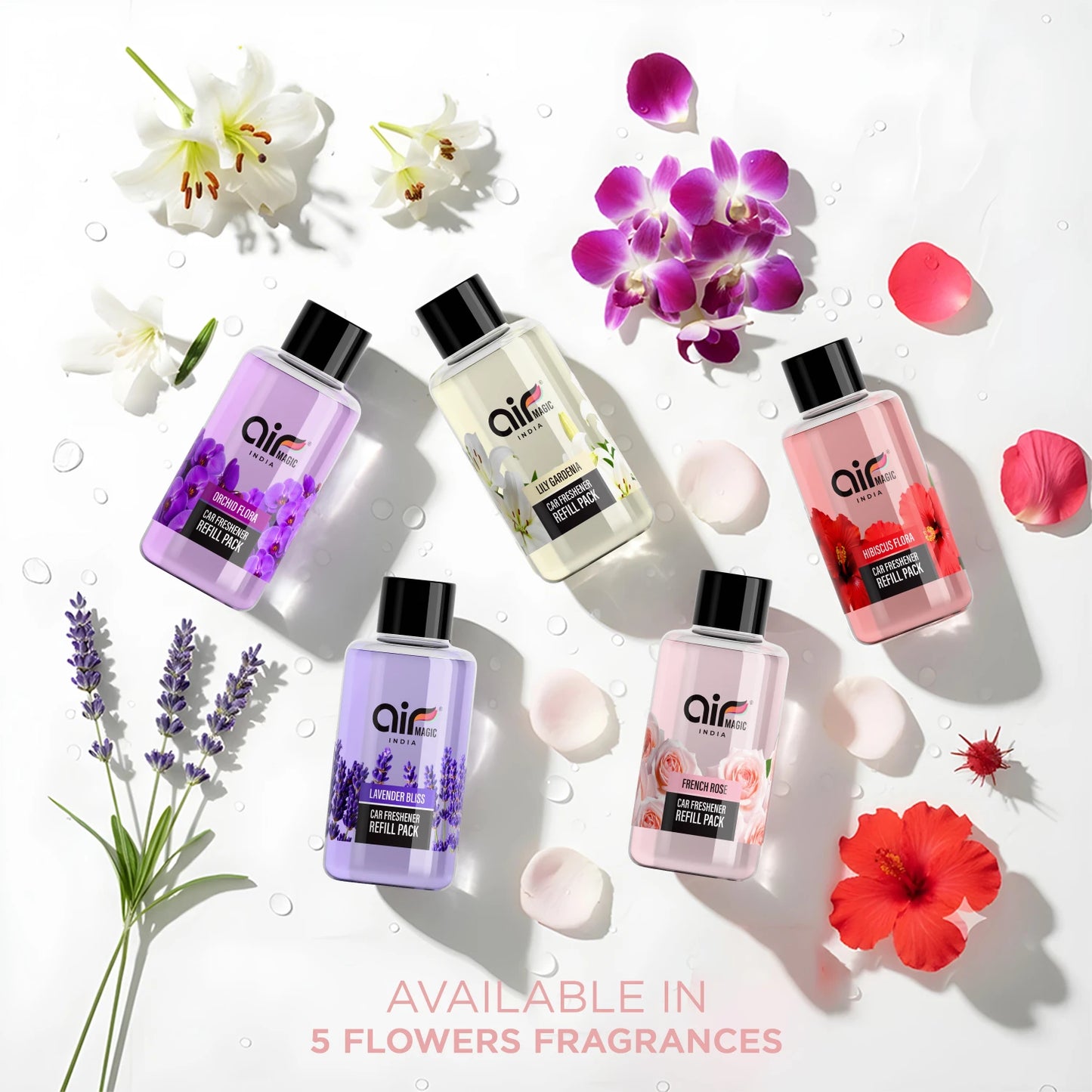 Orchid Flora - 60ML Car Perfume Refill