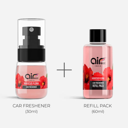 Hibiscus Flora - 60ML Car Perfume Refill
