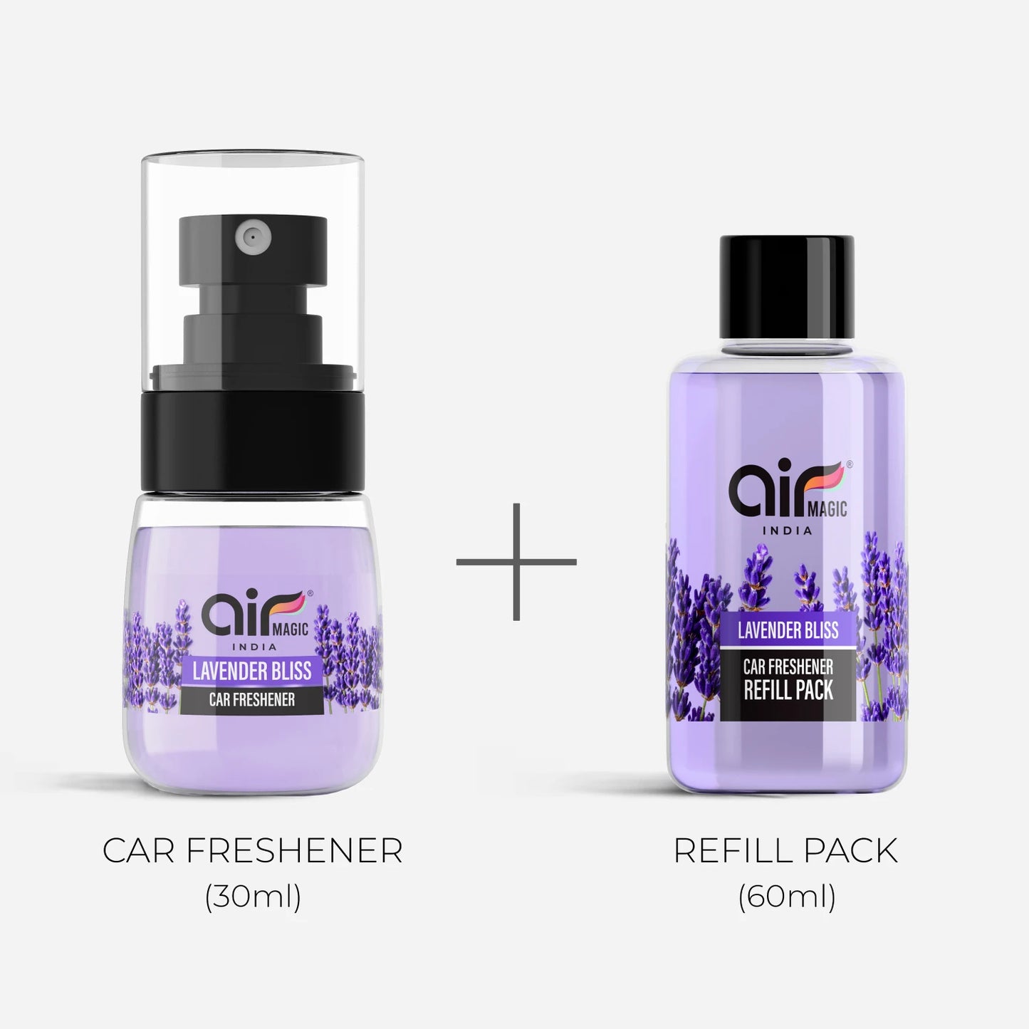 Lavender Bliss - 60ML Car Perfume Refill
