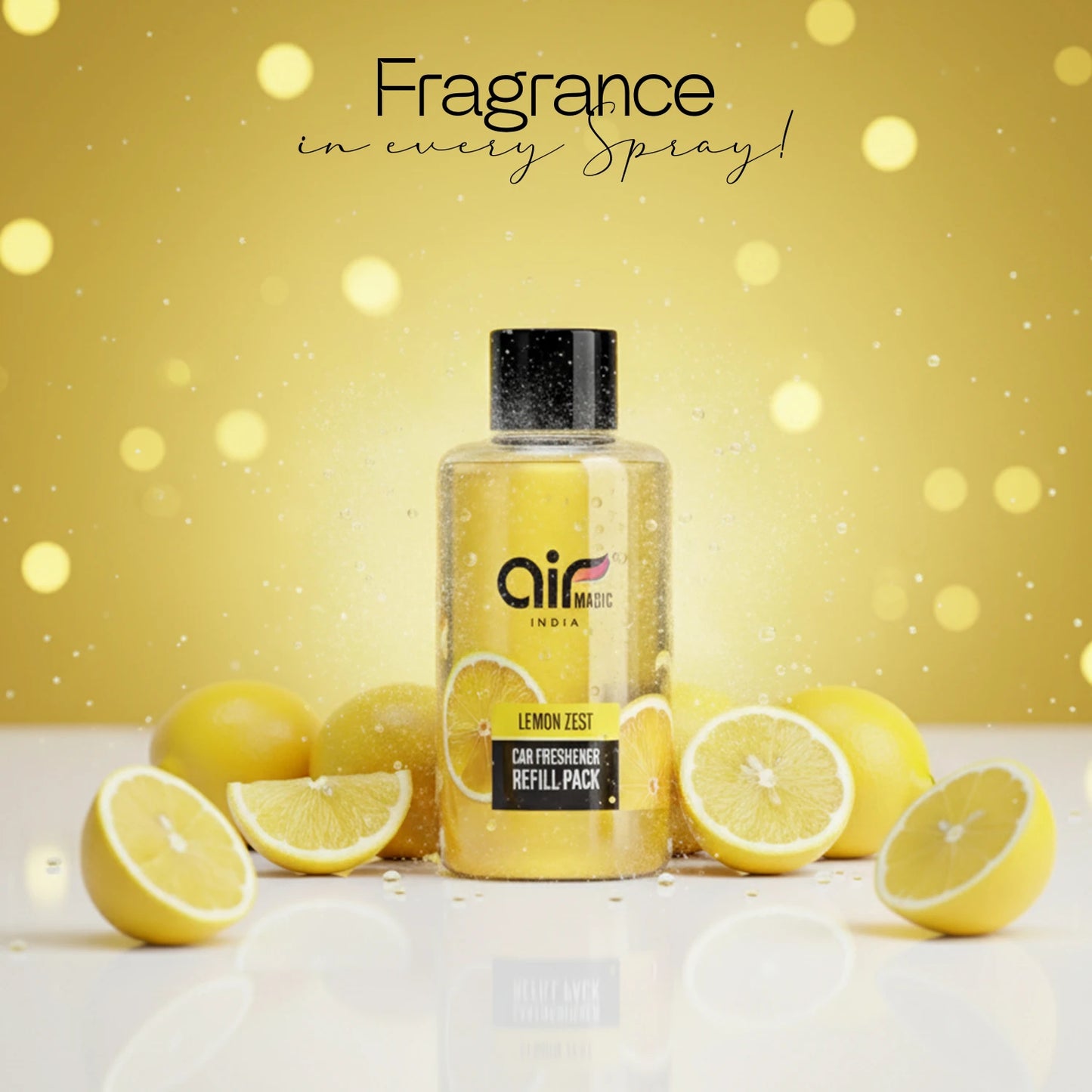 Lemon Zest - 60ML Car Perfume Refill