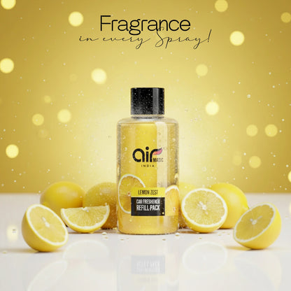 Lemon Zest - 60ML Car Perfume Refill