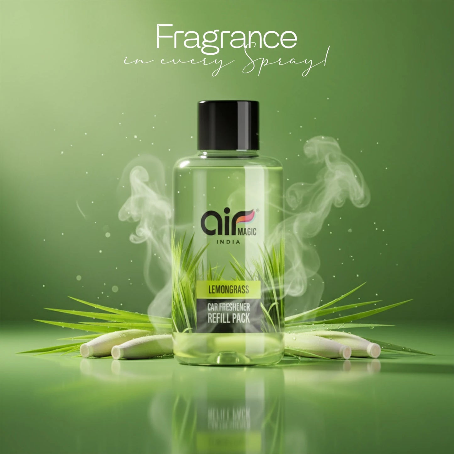 Lemongrass - 60ML Car Perfume Refill