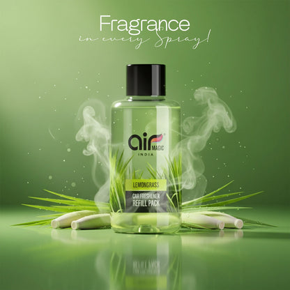 Lemongrass - 60ML Car Perfume Refill