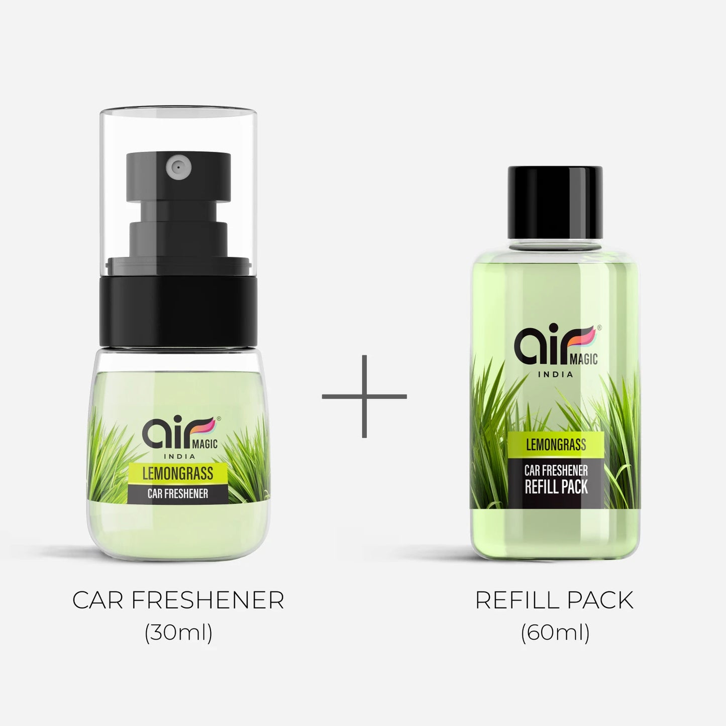 Lemongrass – Fresh & Uplifting | Organic Car Perfume