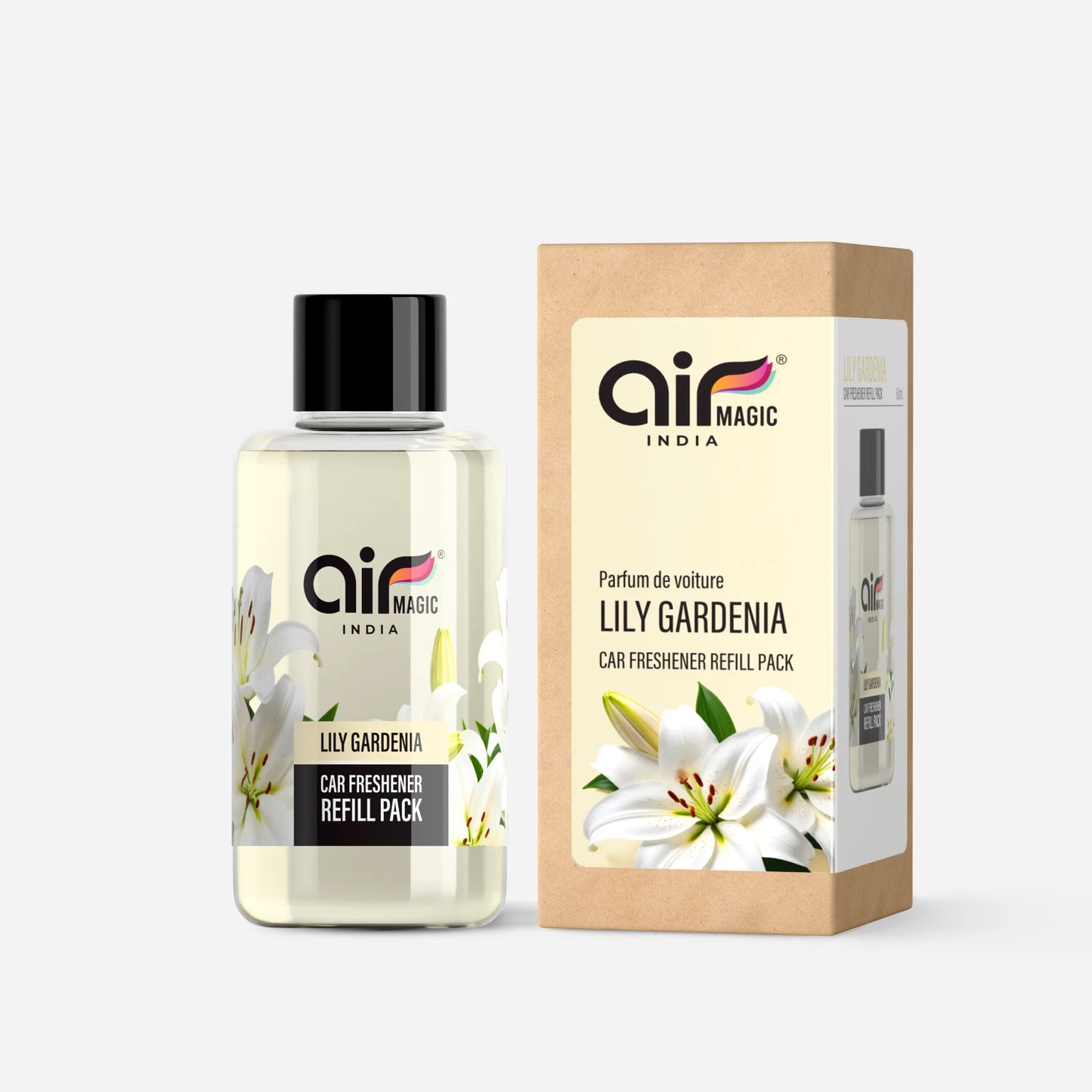Lily Gardenia - 60ML Car Perfume Refill