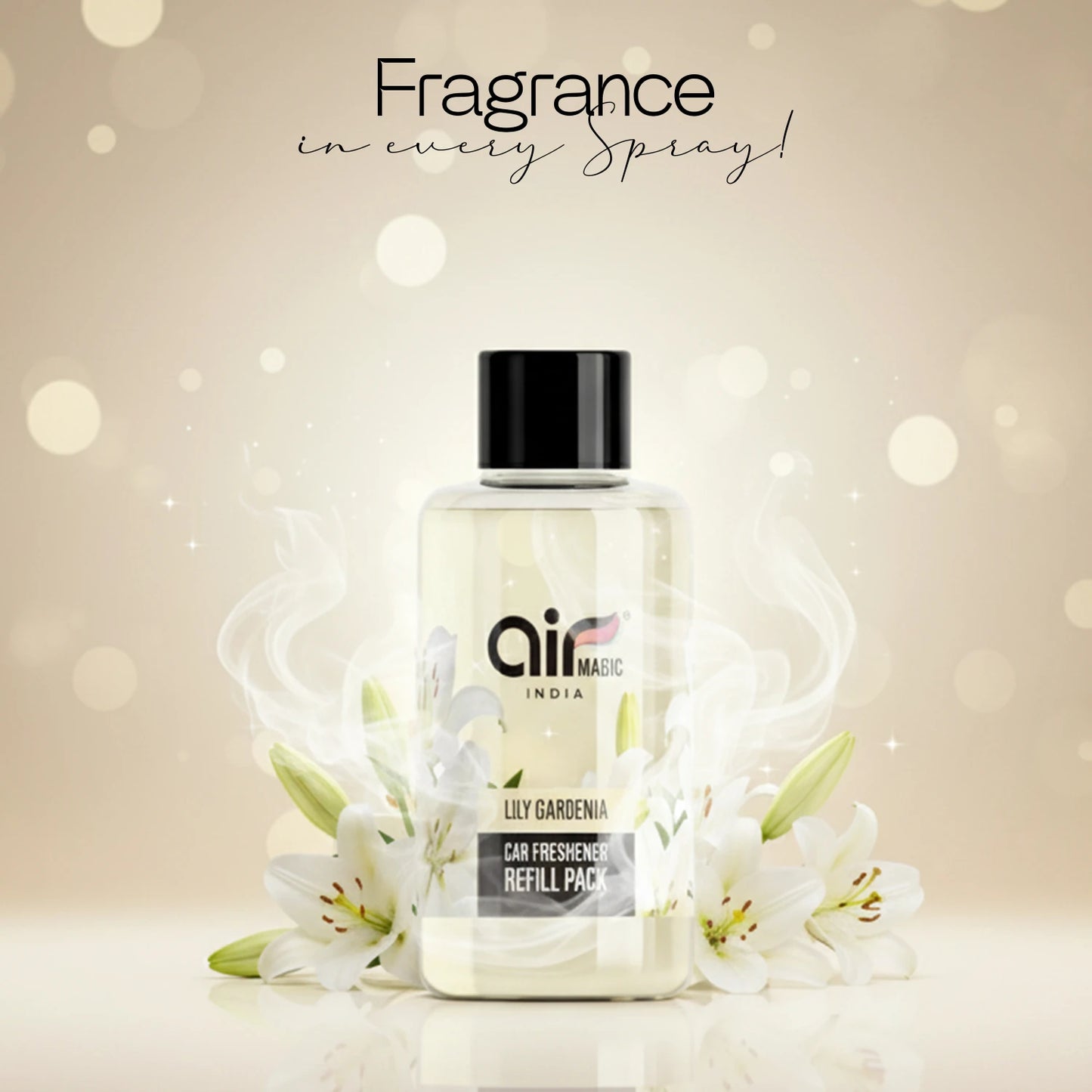 Lily Gardenia - 60ML Car Perfume Refill