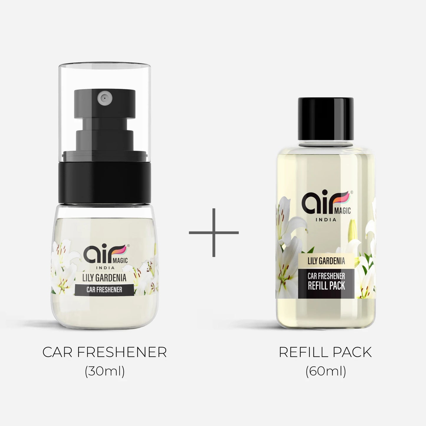 Lily Gardenia - 60ML Car Perfume Refill