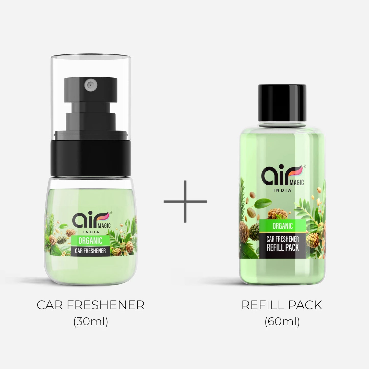Organic - 60ML Car Perfume Refill