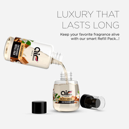 Sacred Sandal – Woody & Tranquil | Organic Car Perfume