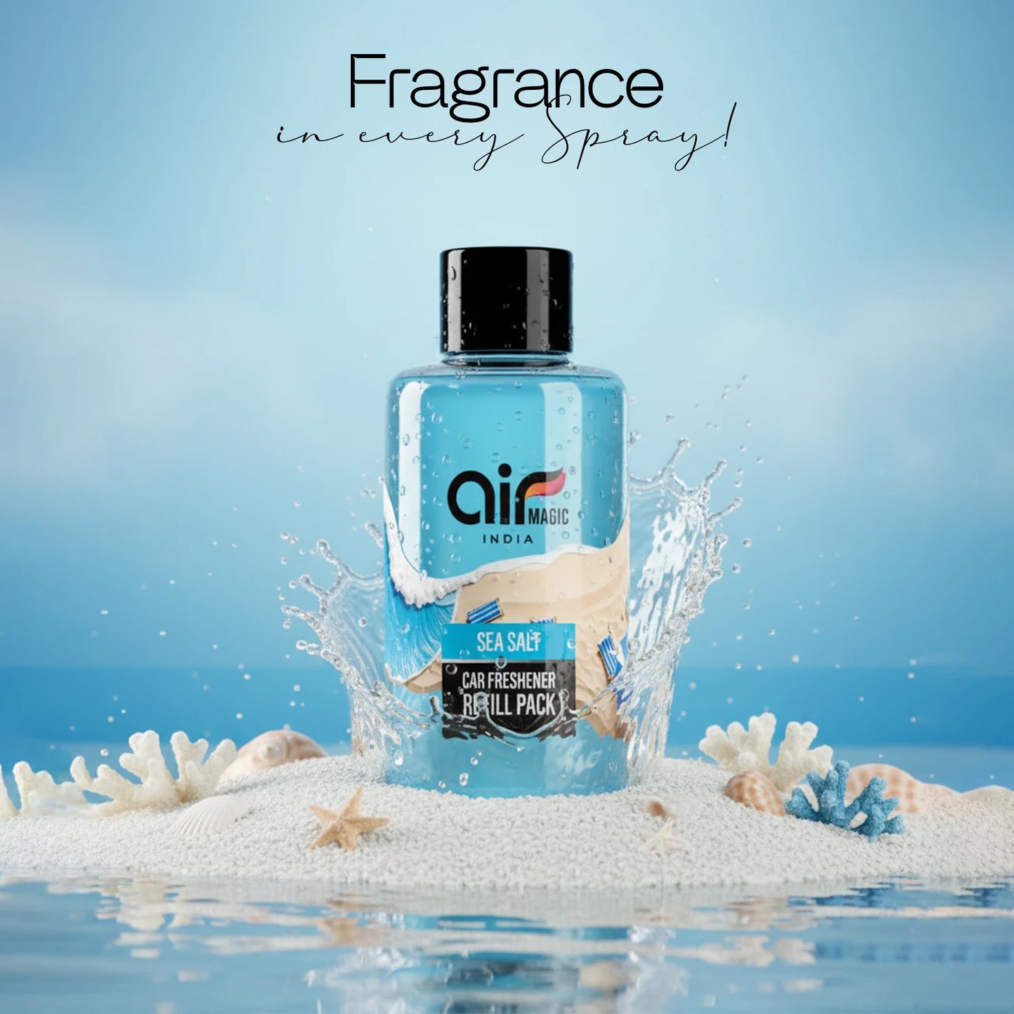 Sea Salt - 60ML Car Perfume Refill