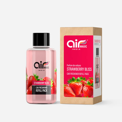 Strawberry Bliss - 60ML Car Perfume Refill