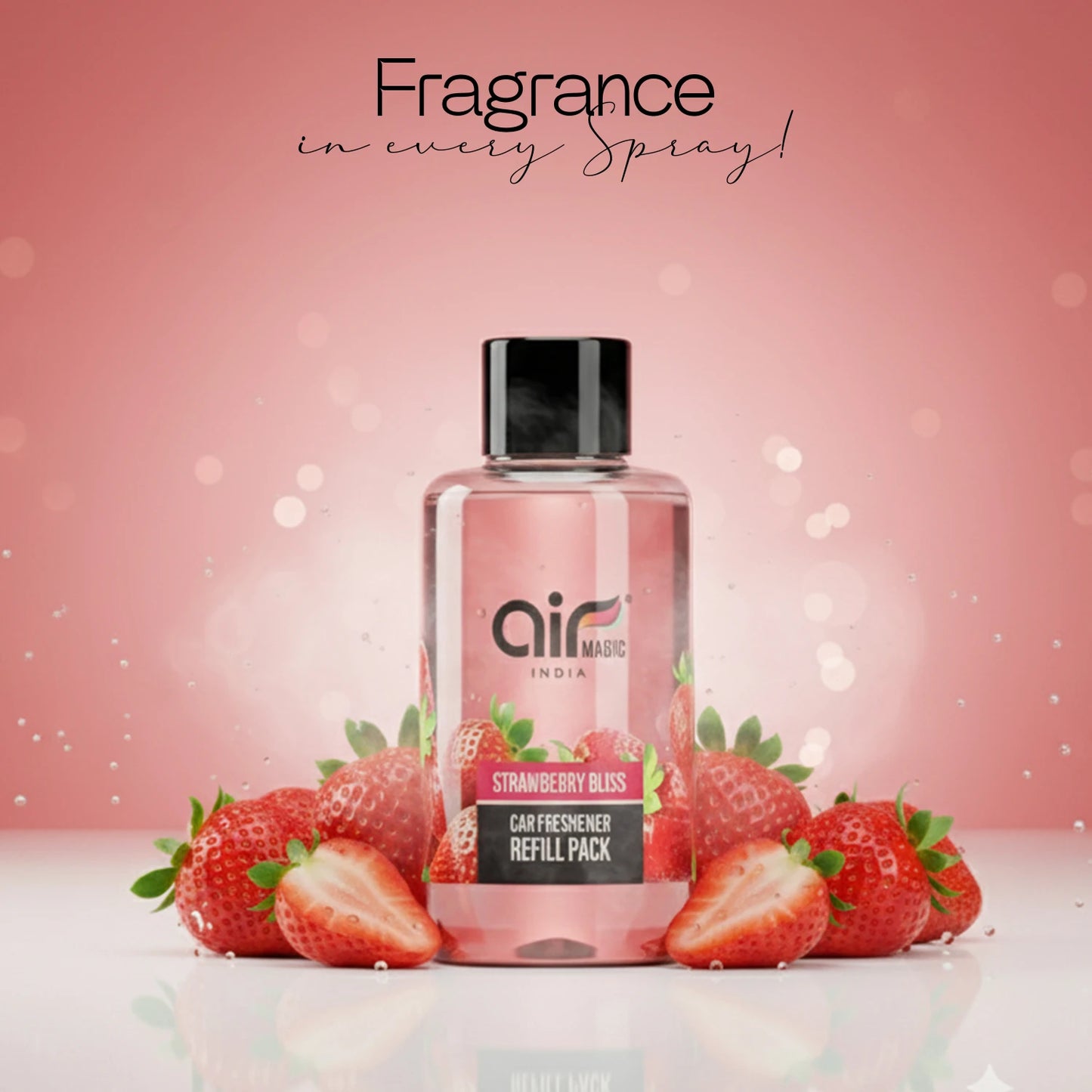 Strawberry Bliss - 60ML Car Perfume Refill