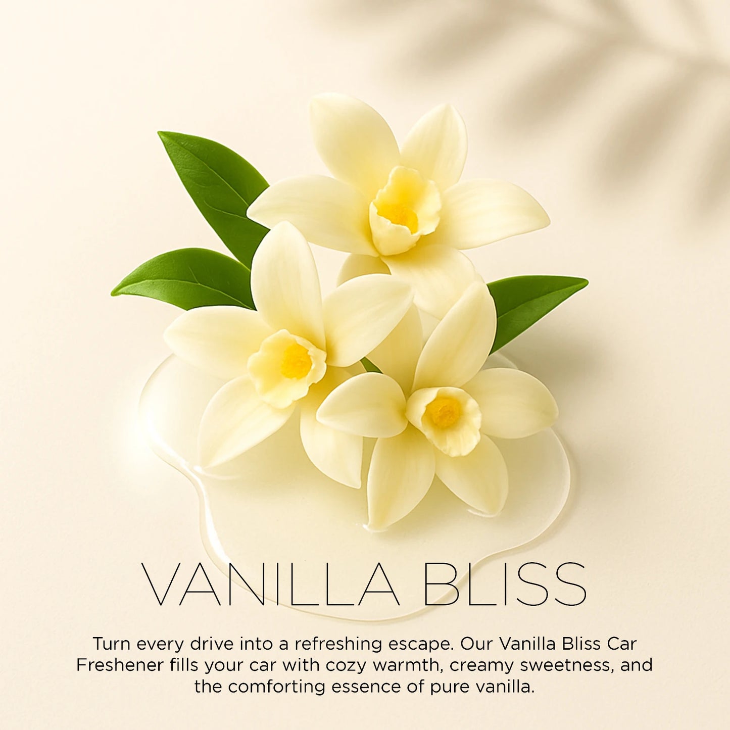 Vanilla Bliss – Warm & Cozy | Special Edition Car Perfume