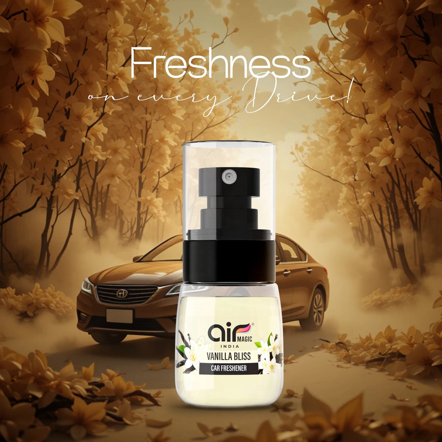 Vanilla Bliss – Warm & Cozy | Special Edition Car Perfume