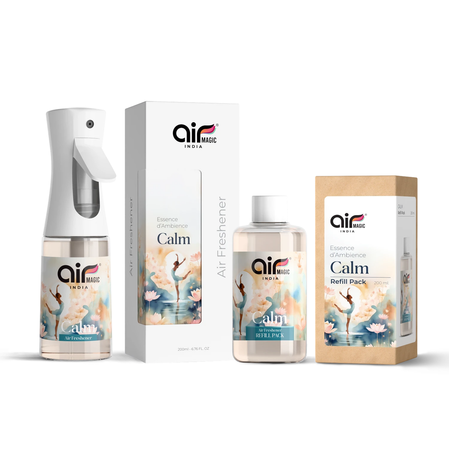 Calm – Peaceful & Serene | Meditation & Yoga Air Freshener for Home & Office