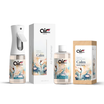 Calm – Peaceful & Serene | Meditation & Yoga Air Freshener for Home & Office