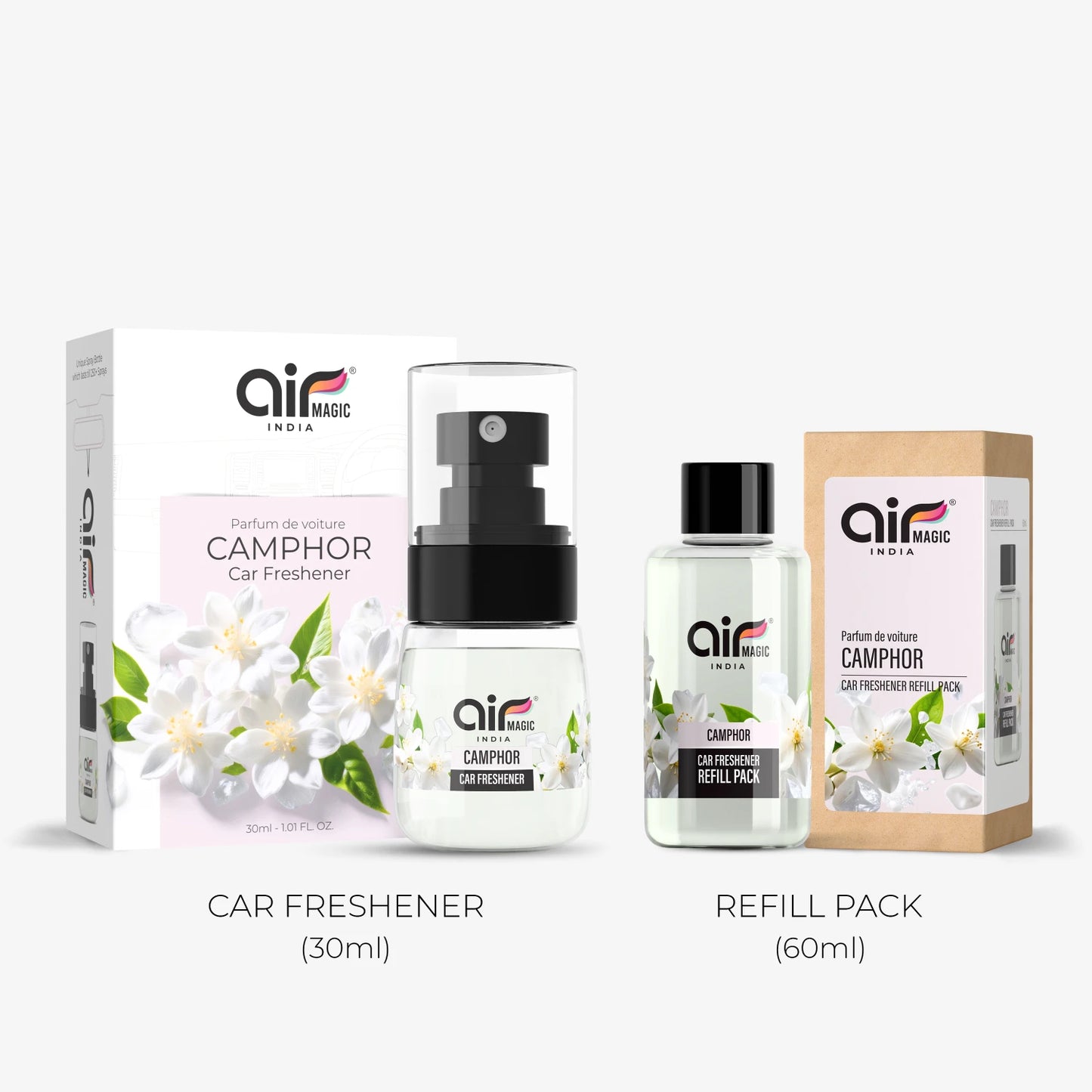 Camphor – Herbal & Revitalizing | Organic Car Perfume