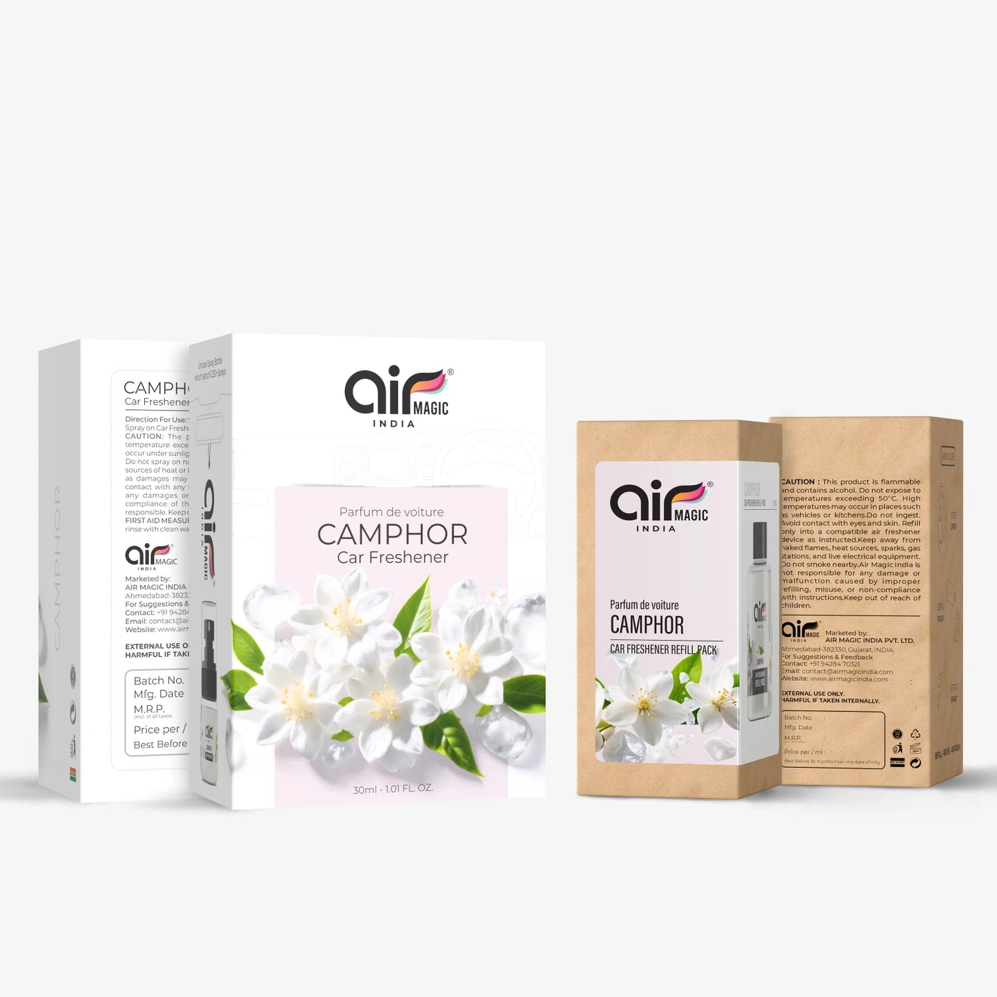 Camphor – Herbal & Revitalizing | Organic Car Perfume