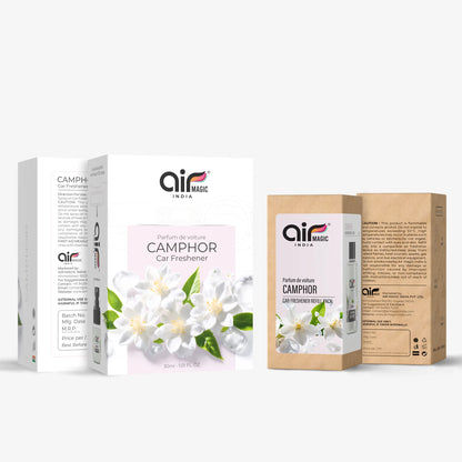Camphor – Herbal & Revitalizing | Organic Car Perfume