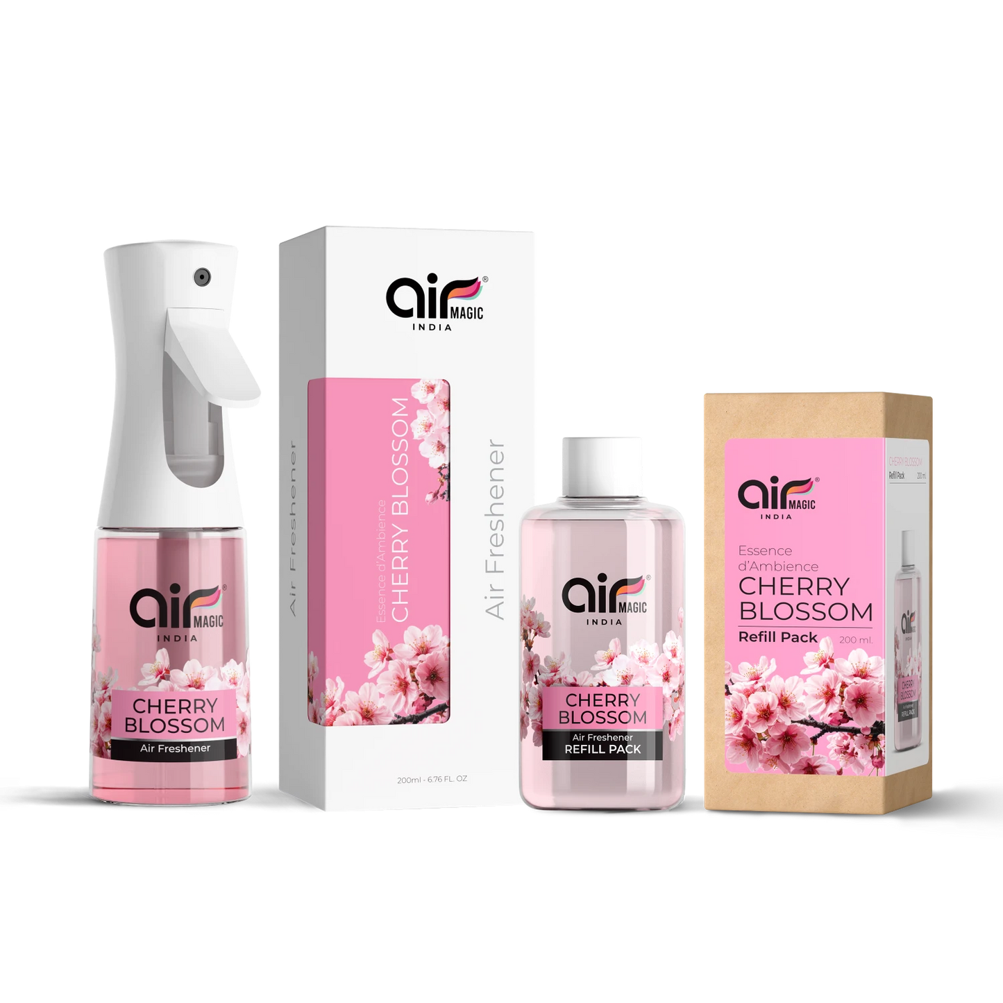 Cherry Blossom – Soft & Petal-Fresh | Special Edition Air Freshener for Home & Office